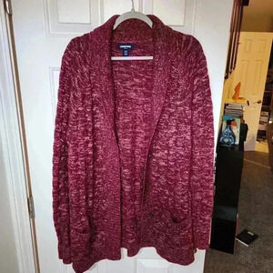 Lands End Large Tall Knit Heavyweight Sweater